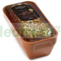 COUNTRY -STYLE PÂTÉ WITH GREEN PEPPER PLASTIC TE