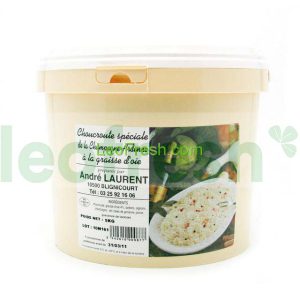 COOKED IN GOOSE FAT SAUERKRAUT LABEL ROUGE BUCKE