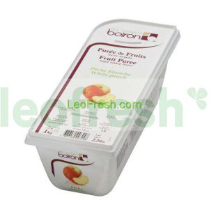 WHITE PEACH PURÉE 100% FRUIT TUB 1KG