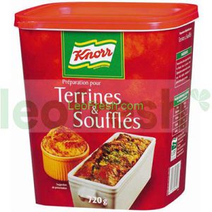 PREPARATION FOR TERRINES. SOUFFLÉS. GRATINS 720G