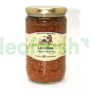 LENTILS IN GOOSE FAT 660G