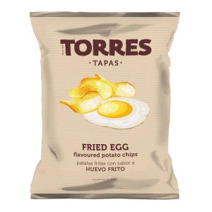 GOURMET CHIPS WITH FRIED EGG FLAVOR 125G