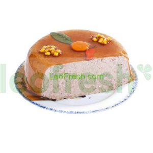 MUSHROOM TERRINE ON ROUND LPF PLATE 3.2KG
