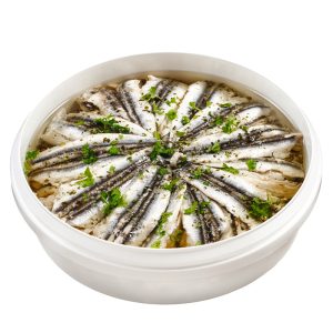ANCHOVIES MARINATED IN GARLIC 1KG