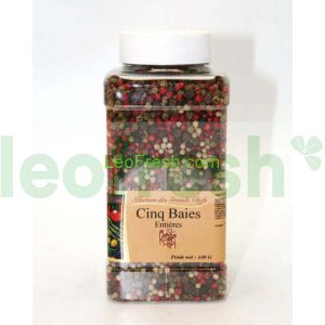 5 WHOLE PEPPERCORNS MIX TUBO 1L 460G