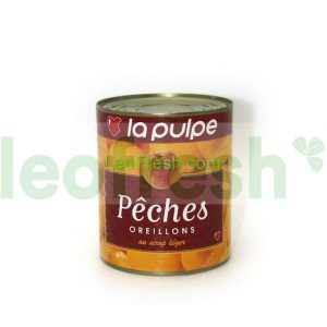 PEACH HALVES IN LIGHT SYRUP 4/4