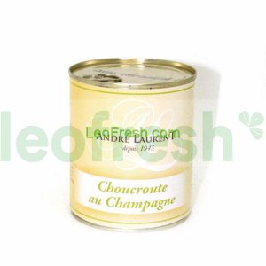 SAUERKRAUT COOKED WITH CHAMPAGNE LABEL RED BOÎ
