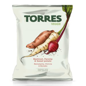 TORRES VEGETABLE CHIPS 90G