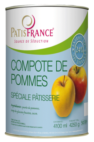 PASTRY APPLE PUREE 24% PF