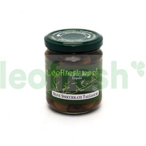 TAGGIASCHE PITTED OLIVES IN OLIVE OIL 180G