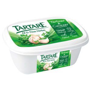 TARTARE GARLIC AND HERB CREAM CHEESE TUB 1KG