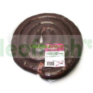 CURLED BLACK PUDDING WITH ONIONS LPF ±2KG