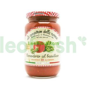 TOMATO AND BASIL SAUCE JAR 350G