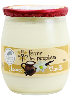 YOGHURT VANILLE FERME PEUPLIER