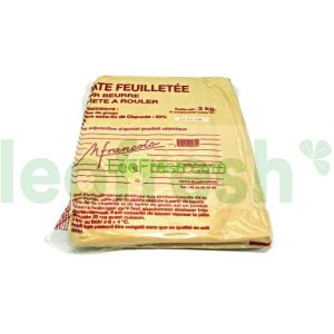 BUTTER PUFF PASTRY 3KG