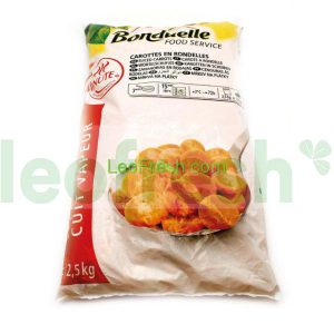 CARROT SLICES MINUTE 2.5KG