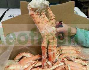 FROZEN KING CRAB CLUSER COOKED