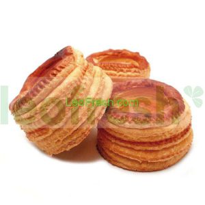 ROUND PURE BUTTER PUFF PASTRY CASE TO FILL X60 2