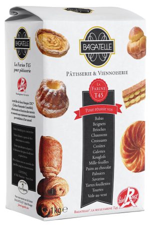 BAGATELLE T45 OATMEAL FLOUR - RED LABEL 1KG MOUL
