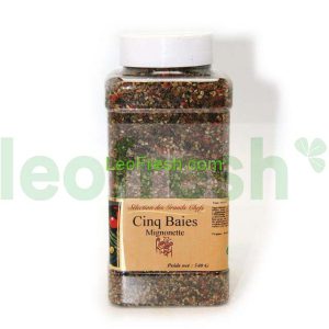 5 CRUSHED PEPPERCORNS MIX TUBO 540G 1L