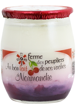 YOGHURT CHERRY FERME PEUPLIER