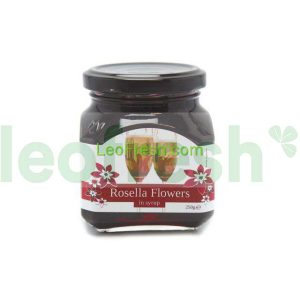 HIBISCUS FLOWERS IN SYRUP 250G
