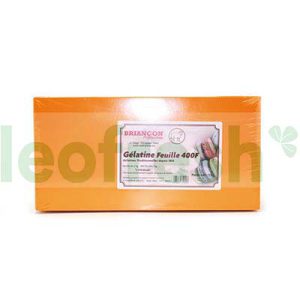 BEEF GELATINE 170 BLOOM 400 LEAVES 1KG