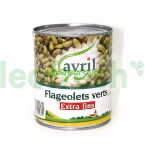 EXTRA FINE GREEN FLAGEOLETS TIN 4/4
