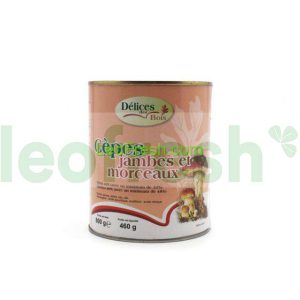 CHOPPED PORCINI MUSHROOMS WITH STALKS TIN 4/4