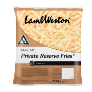 PRIVATE RESERVE LAMBWESTON 9/9 4 X 2.5KG