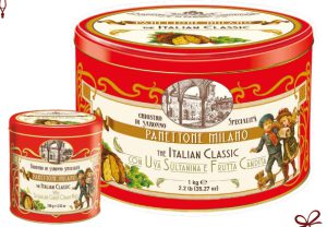 PANETTONE CLASSIQUE VINTAGE MEMORIES 18x100GR
