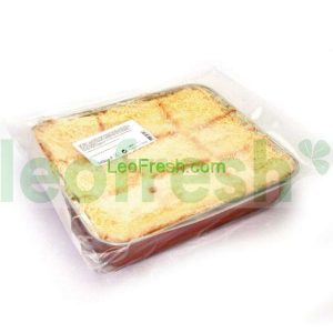 BOLOGNESE LASAGNA GRATIN WITH PORK TRAY OF PRE-C