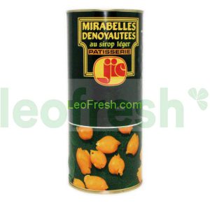 PITTED MIRABELLE PLUMS IN SYRUP TIN 2/1