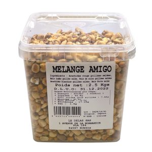 MIX AMIGO (PEANUTS, CASHEW NUT, CORN) 2.5KG