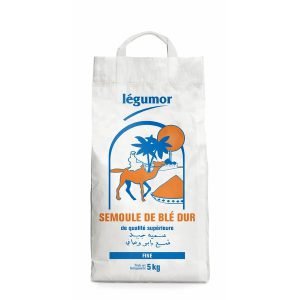 FINE WHEAT SEMOLINA 5KG - LÉGUMOR