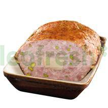 PISTACHIO RABBIT TERRINE  GOOSE FOIE GRAS  3.5KG