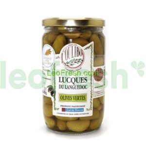 GREEN LUCQUE OLIVES 420G