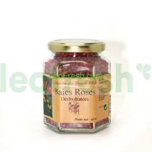 DRIED PINK PEPPERCORNS JAR 210ML 45G
