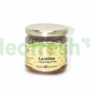 LENTILS IN GOOSE FAT 350G