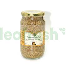 WHOLE-GRAIN MUSTARD WITH WHITE WINE JAR 820G