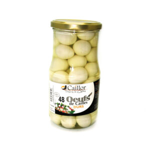 HARD BOILED QUAIL EGGS X48 JAR 800G