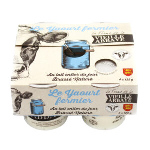 STIRRED YOGURT NATURE 4X125G