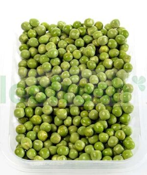PEAS PEELED IN DISH