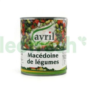 MIXED VEGETABLE MACEDOINE TIN 4/4