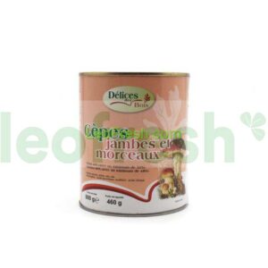 CHOPPED PORCINI MUSHROOMS WITH STALKS TIN 4/4