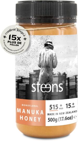 STEENS MANUKA HONEY - MGO 515+ - 100%