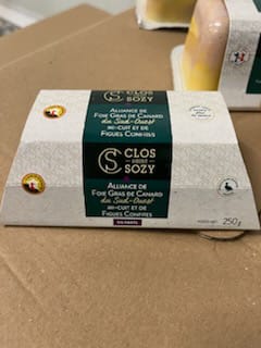 TERRINE DE FOIE GRAS MI CUIT 250GR