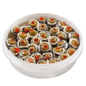 BANDERILLA OLIVES ANCHOVIES BUCKET 1KG