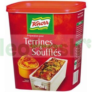 PREPARATION FOR TERRINES. SOUFFLÉS. GRATINS 720G