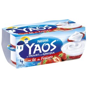 FRUIT YOGURT GRECQUE NESTLE 4x125GR